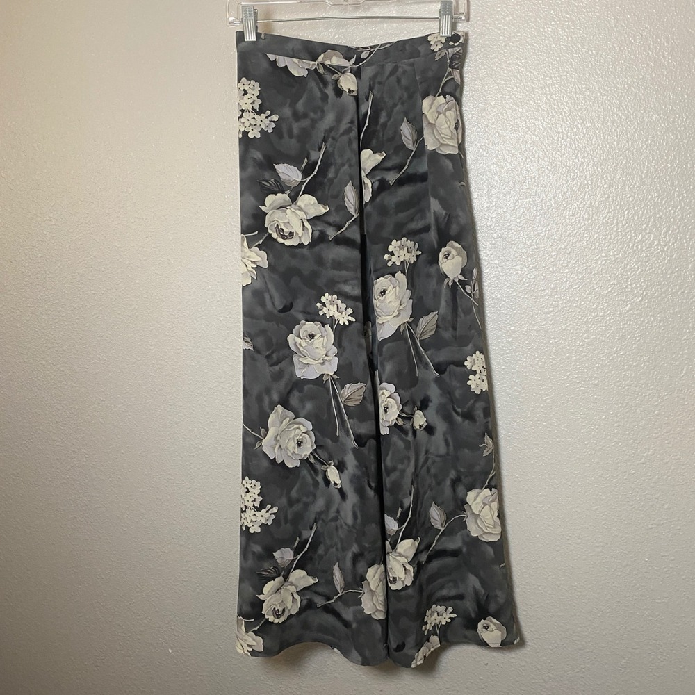 Y2K Grey Midi Skirt Size 7 Fairycore Dark Feminine Fairy Grunge Whimsigoth Boho